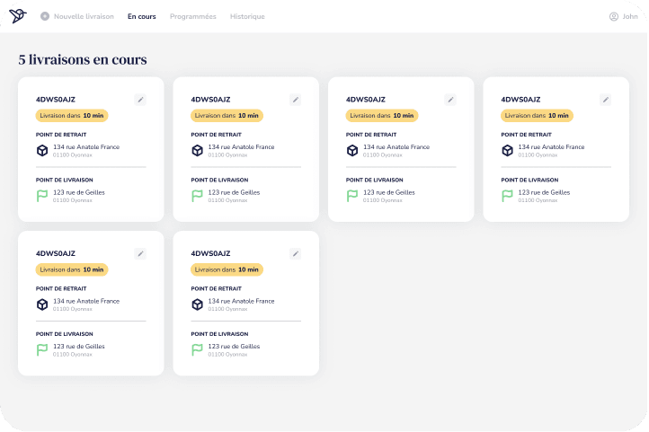 dashboard example